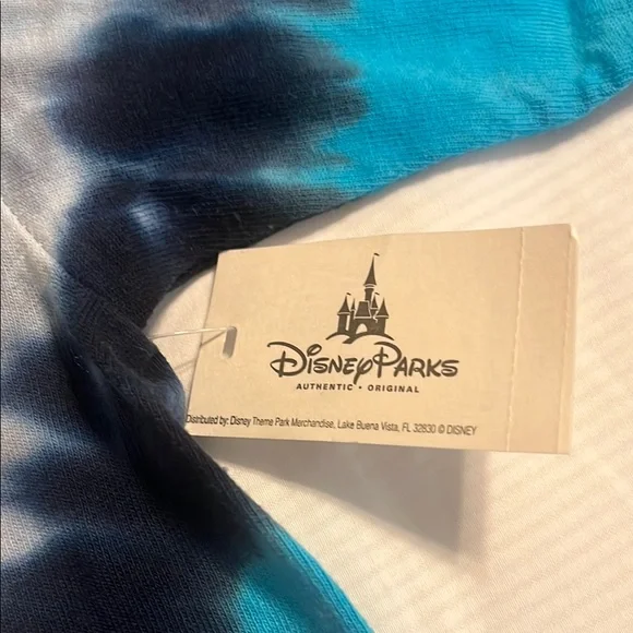 NWT Official Disney Parks Aerosmith Rockin Roller Coaster Graphic Tie-Dye Tee - Picture 3 of 5